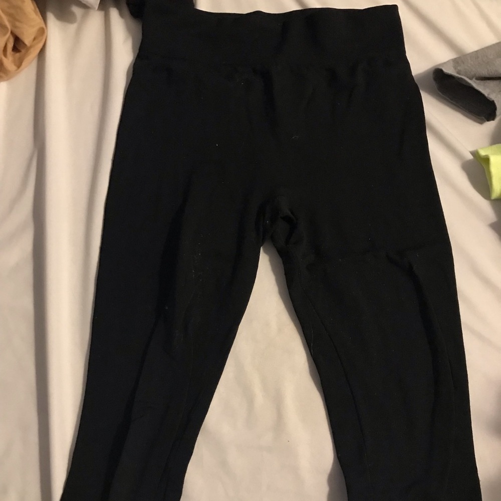 Casual black leggings